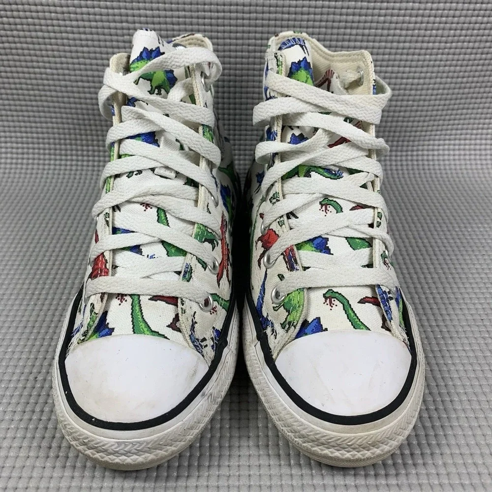 Converse Chuck Taylor All Star Dinosaur Sneaker 670349F Shoes Junior Size 2